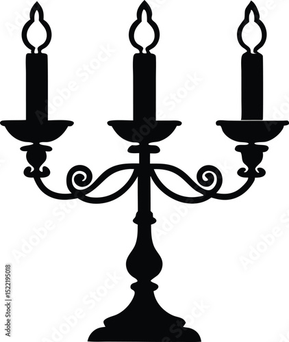 candlestick with candles