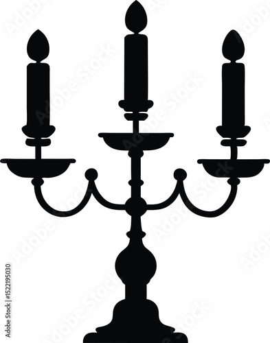 candlestick with candles