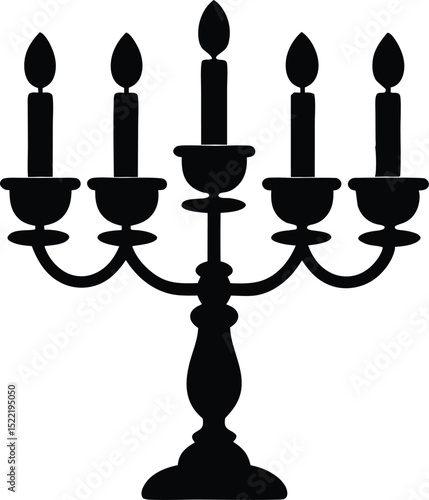 candlestick with candles