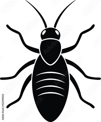 termite silhouette vector