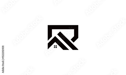 R logo design for construction business