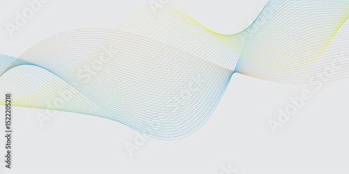 A colorfull webline and valleys is featured 
in an abstract background illustration 
