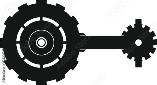 vector illustration of a hammer and screwdriver