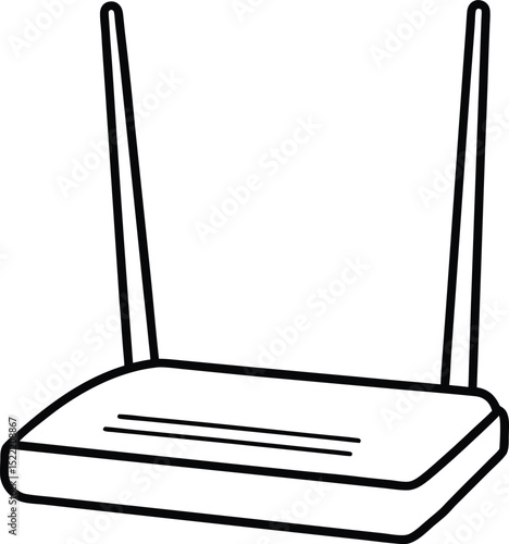 illustration of a laptop with clipping path