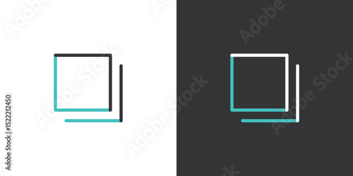シンプルな別ウィンドウで開くアイコン