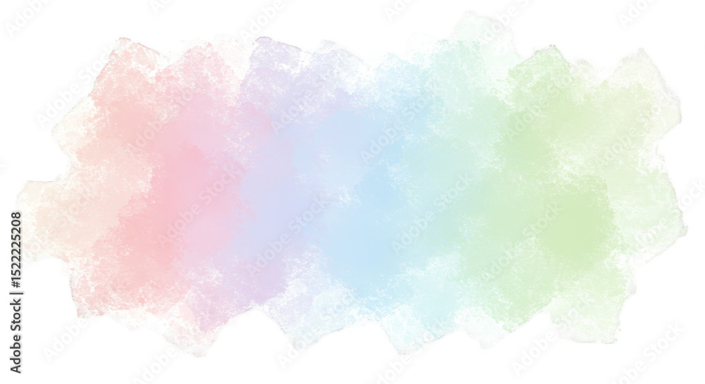 Fototapeta premium Abstract Isolated Background with Colorful Pastel Textured Illustration