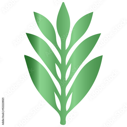 A futuristic botanical illustration symbolizing digital growth and networks