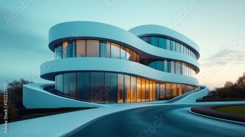 modern office building