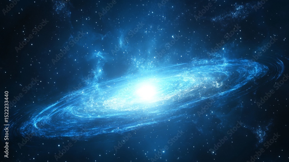 Fototapeta premium 25.Magic universe, galaxy, orbiting planets around the sun, night sky, space and astrology sorcery, vector