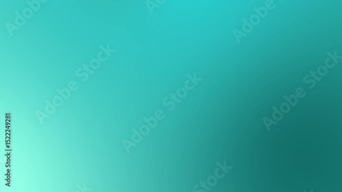 Abstract teal and turquoise gradient background video 4k