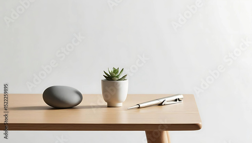 Curated Simplicity_ Minimalism takes center stage while paying attention to precise curation and arrangement
