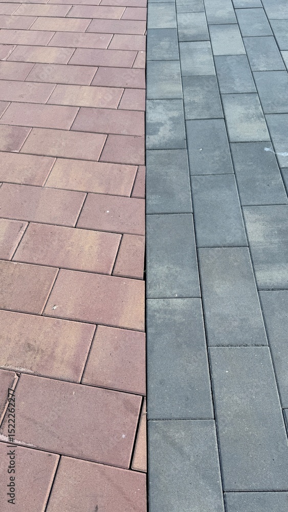 Fototapeta premium Tiles in the park
