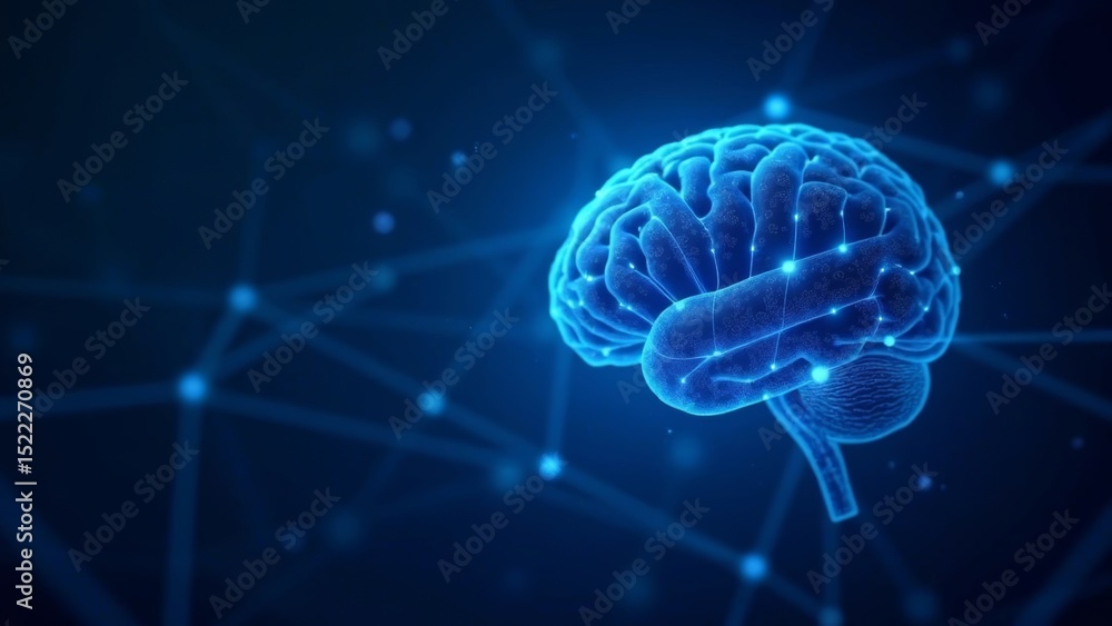 3d rendered illustration of a brain 3d rendered illustration of a brain