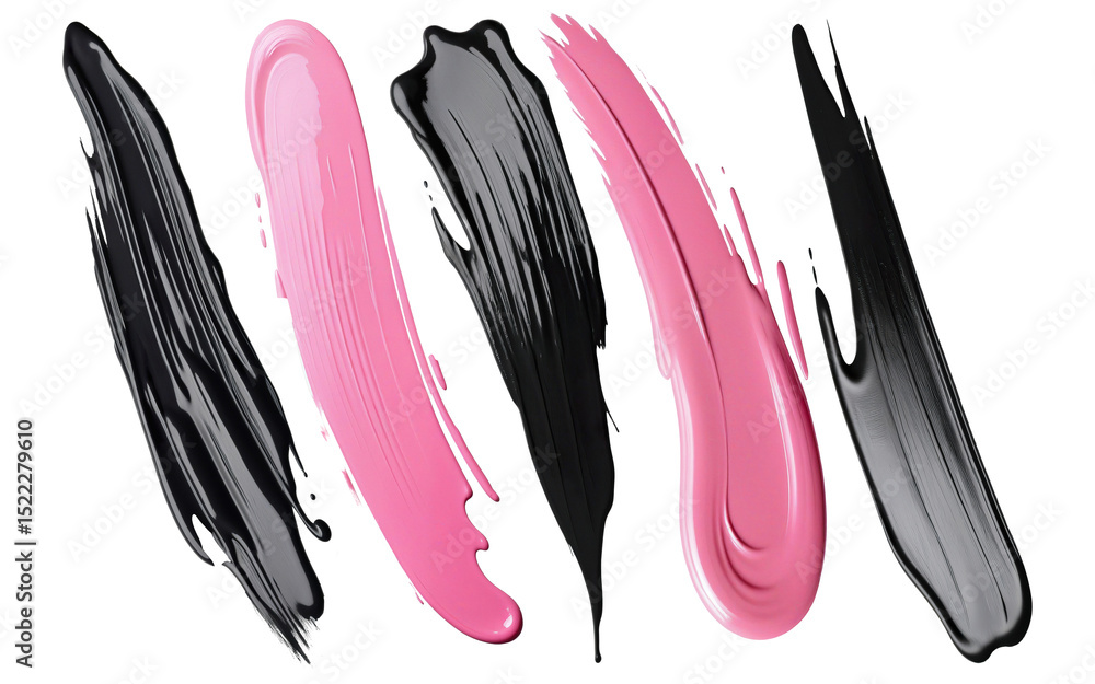 paint stroke smear on transparent background paint stroke smear on transparent background