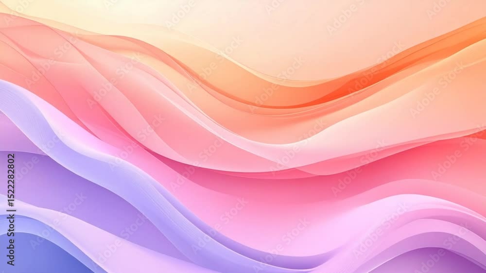 Abstract pastel waves background Abstract pastel waves background