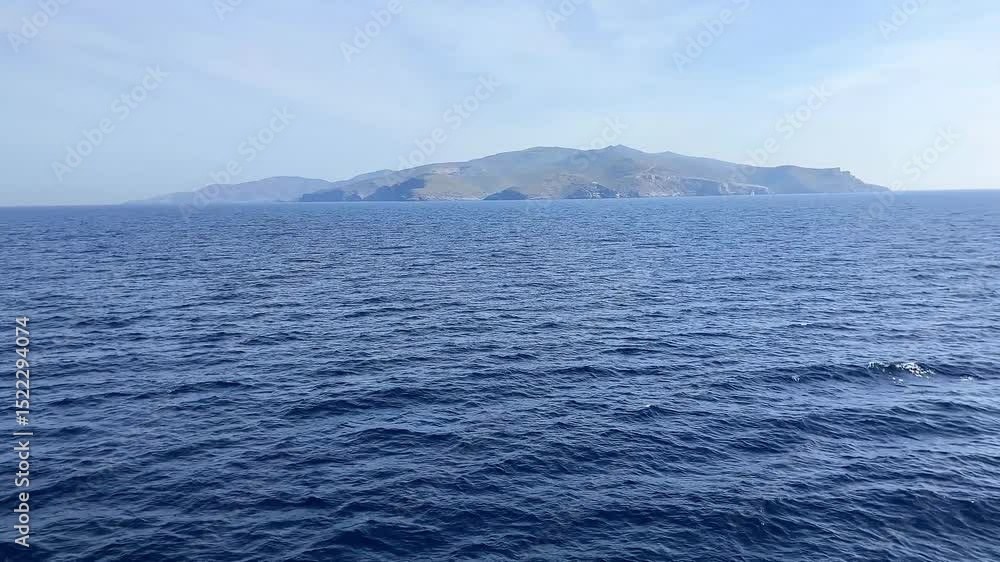 Greece beautiful sea view from the ship Greece beautiful sea view from the ship