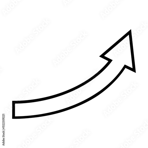Arrow up vector icon. scroll illustration sign. Direction symbol or logo. Arrow web icon.