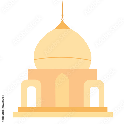 mosque, islamic, architecture, dome, minimal, design, spiritual, building, yellow, sacred, culture, religion, structure, eastern, symbol, decoration1)