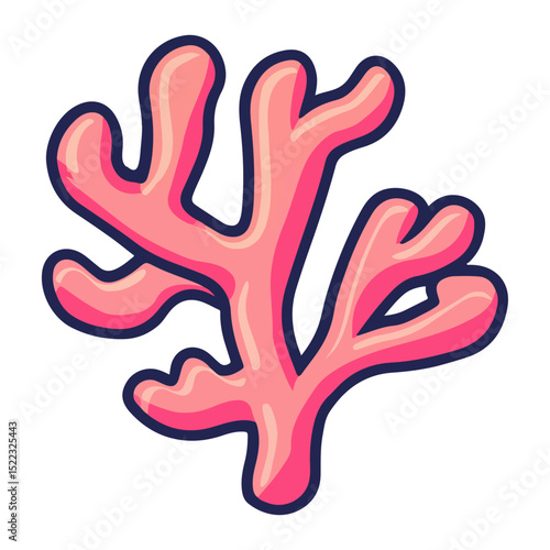 coral, underwater animals, vector, transparent background, icon, colorful, pattern, nature, animal, plant, organism