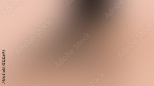 Abstract smooth brown gradient background with dark shadow