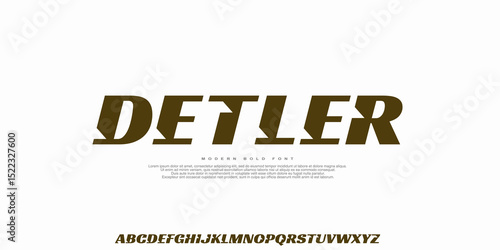 Modern Bold Font. strong, Sans Serif Font. Regular Italic Uppercase,Typography urban style alphabet fonts for fashion, sport, technology, digital, movie, logo design, vector illustration