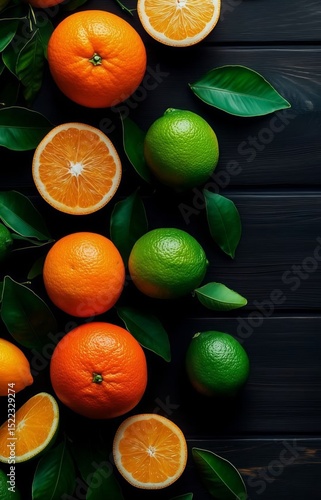 oranges and limes