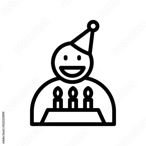 Birthday Person Icon