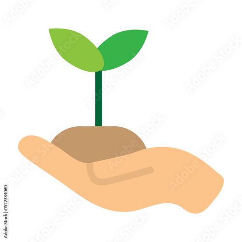 New Beginnings Vector Flat Icon Design