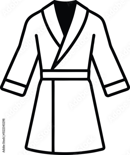 Comfortable and Stylish Bathrobe Perfect for Relaxation and Lounging