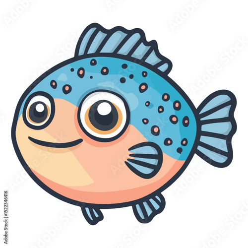 pufferfish, underwater animal, vector, transparent background, creature, fish, aquarium, ocean, isolated, cute, nature, icon, wildlife, underwater