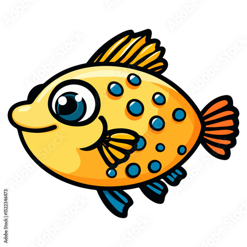 pufferfish, underwater animal, vector, transparent background, creature, fish, aquarium, ocean, isolated, cute, nature, icon, wildlife, underwater