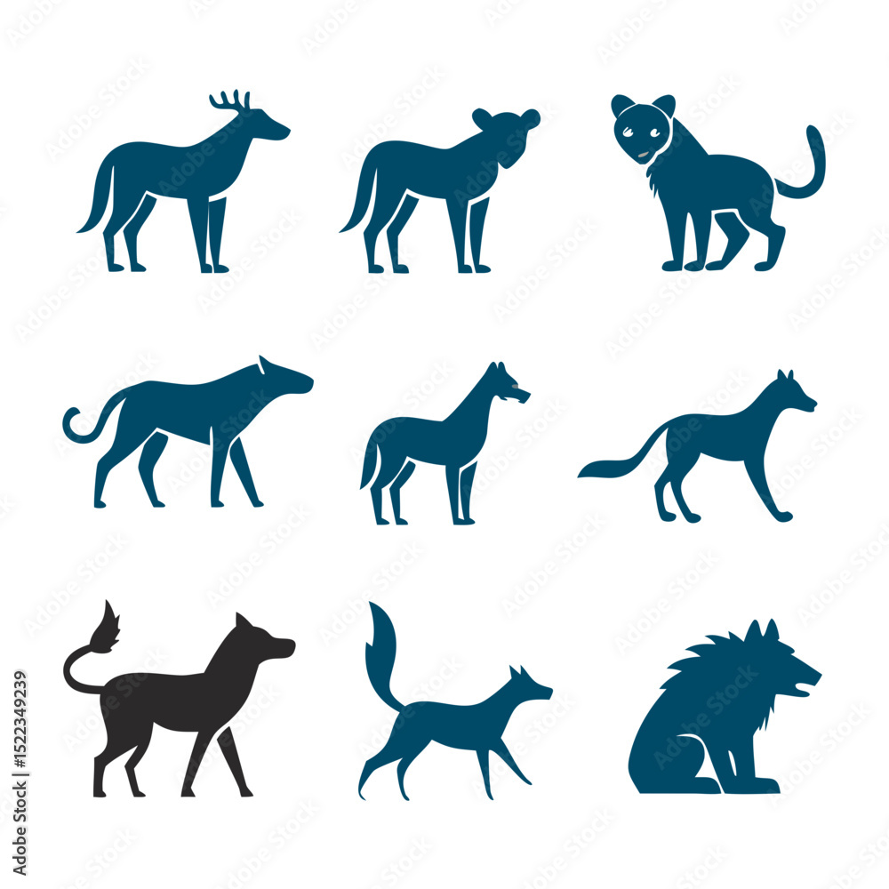 animal image set vector animal image set vector