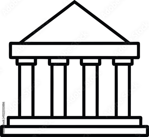 Classical Architecture Iconic Temple Design, Columns, and Structure