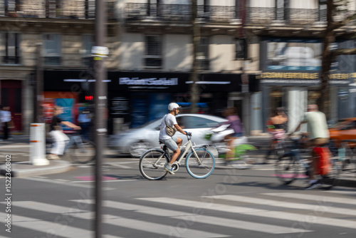 bicycles on the street
