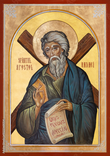 Fotografie PIACENZA, ITALY - MAY 21, 2025: The icon of St