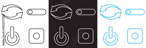 Icons related to switch. Vector pictograms of body organs icon. Vector for websites, mobile interfaces, presentations, banner, visual branding etc. Vector illustration.  EPS 10