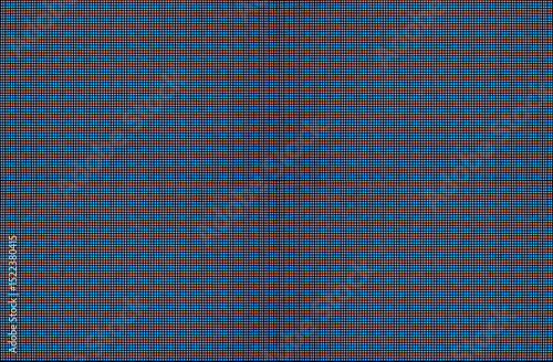 LEDs on a black background. Macro photography of a bright LED screen