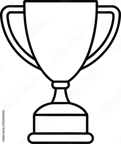 Celebrating Success A Champion's Trophy Illustration