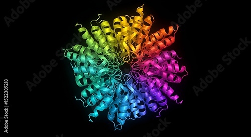 Visualization of protein structure