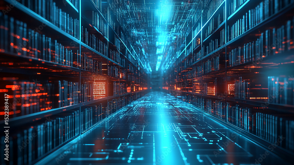 Data center server room digital technology ai network computing storage infrastructure connection 100gbe Data center server room digital technology ai network computing storage infrastructure connection 100gbe