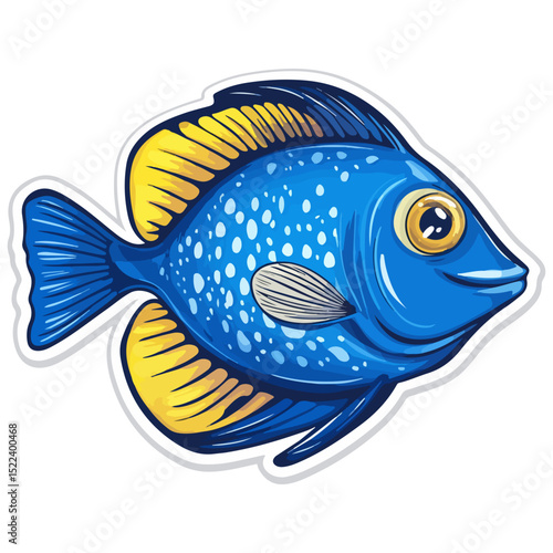 surgeon fish, underwater animal, vector, transparent background, creature, paracanthurus hepatus, fish, ocean, aquarium, underwater, tropical, marine, exotic, colorful, cute, isolated, animal, nature,