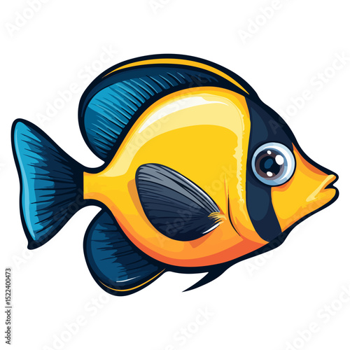 surgeon fish, underwater animal, vector, transparent background, creature, paracanthurus hepatus, fish, ocean, aquarium, underwater, tropical, marine, exotic, colorful, cute, isolated, animal, nature,