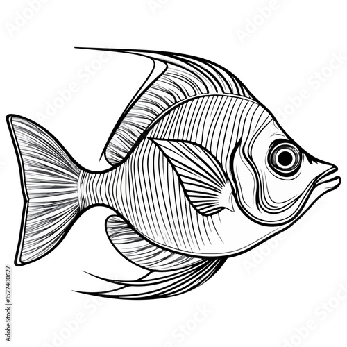 surgeon fish, underwater animal, vector, transparent background, creature, paracanthurus hepatus, fish, ocean, aquarium, underwater, tropical, marine, exotic, colorful, cute, isolated, animal, nature,