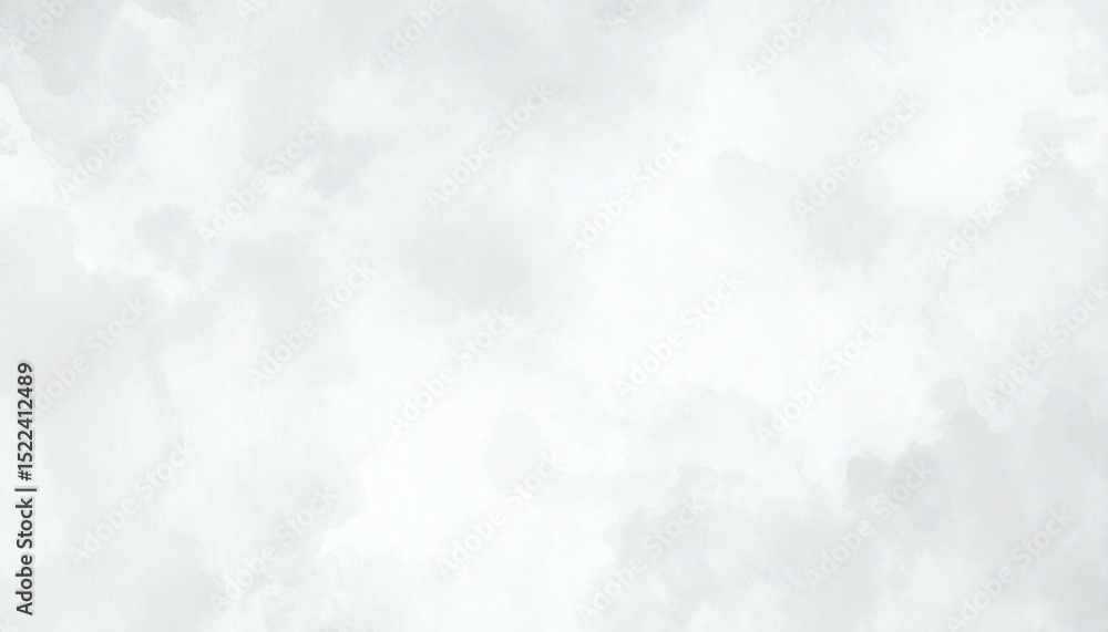 Fototapeta premium Watercolor painting light white water effect background