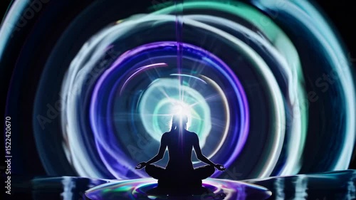 Wallpaper Mural Seamless Loop of Meditative Light Patterns Torontodigital.ca