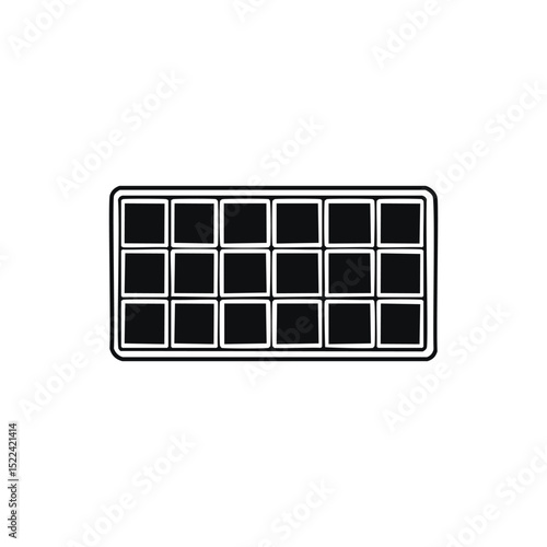 Ice cube tray chocolate mold candy box grid