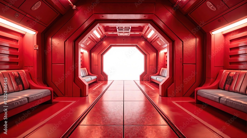 Obraz premium corridor in the hotel