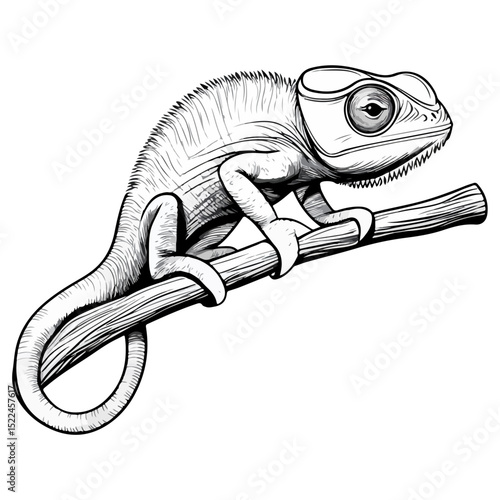 chameleon, reptile, vector, transparent background, creature, chamaeleonidae, nature, animal, wildlife, pet, isolated, colorful, color, colour, cute, tropical