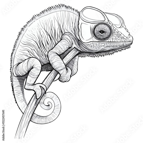 chameleon, reptile, vector, transparent background, creature, chamaeleonidae, nature, animal, wildlife, pet, isolated, colorful, color, colour, cute, tropical