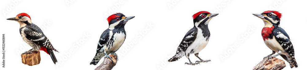 custom made wallpaper toronto digitalA collection of woodpeckers isolated on a transparent background